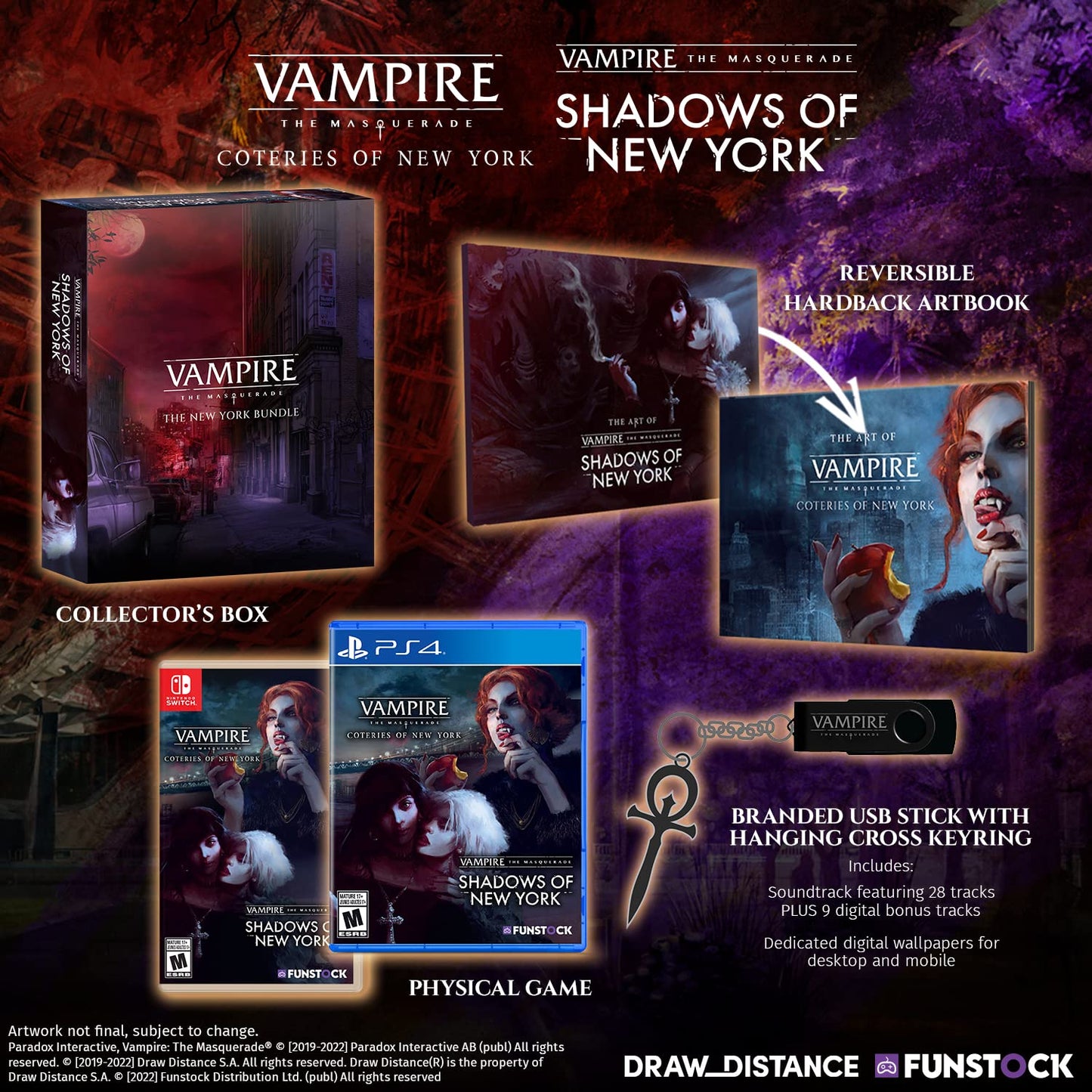 Vampire the Masquerade Coteries and Shadows of New York CE - Nintendo Switch