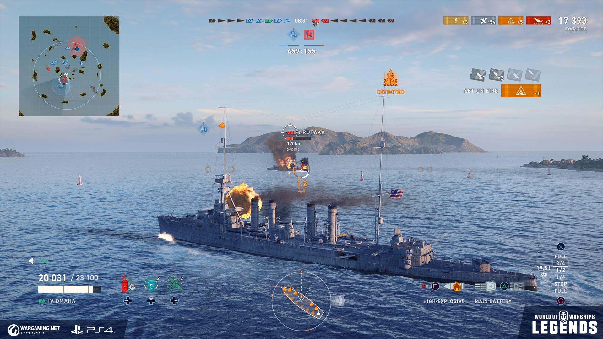 World Of Warships: Legends Firepower Deluxe Edition - PlayStation 4