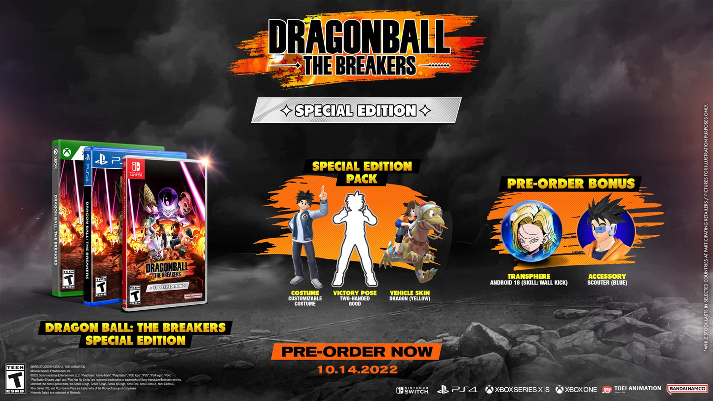 DRAGON BALL: THE BREAKERS Special Edition - PlayStation 4