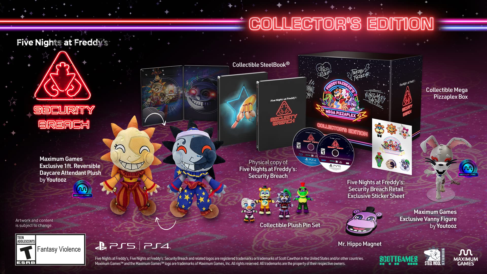 Five Nights at Freddy's: Security Breach - Collector's Edition - PS4