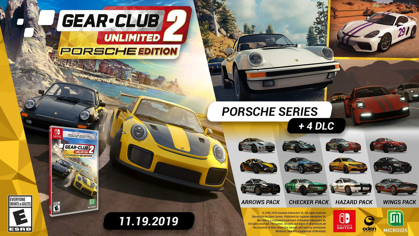 Gear Club Unlimited 2: Porsche Edition - Nintendo Switch