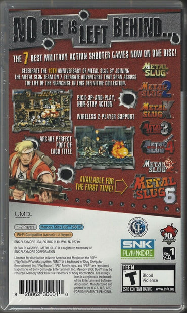 Metal Slug Anthology - PlayStation Portable