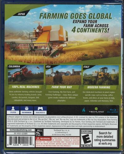 Pure Farming 2018 - PlayStation 4