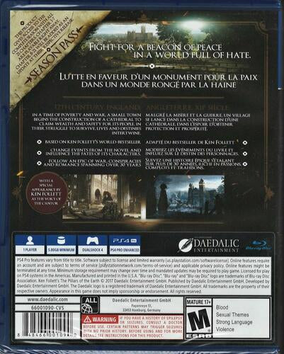 The Pillars of The Earth - PlayStation 4