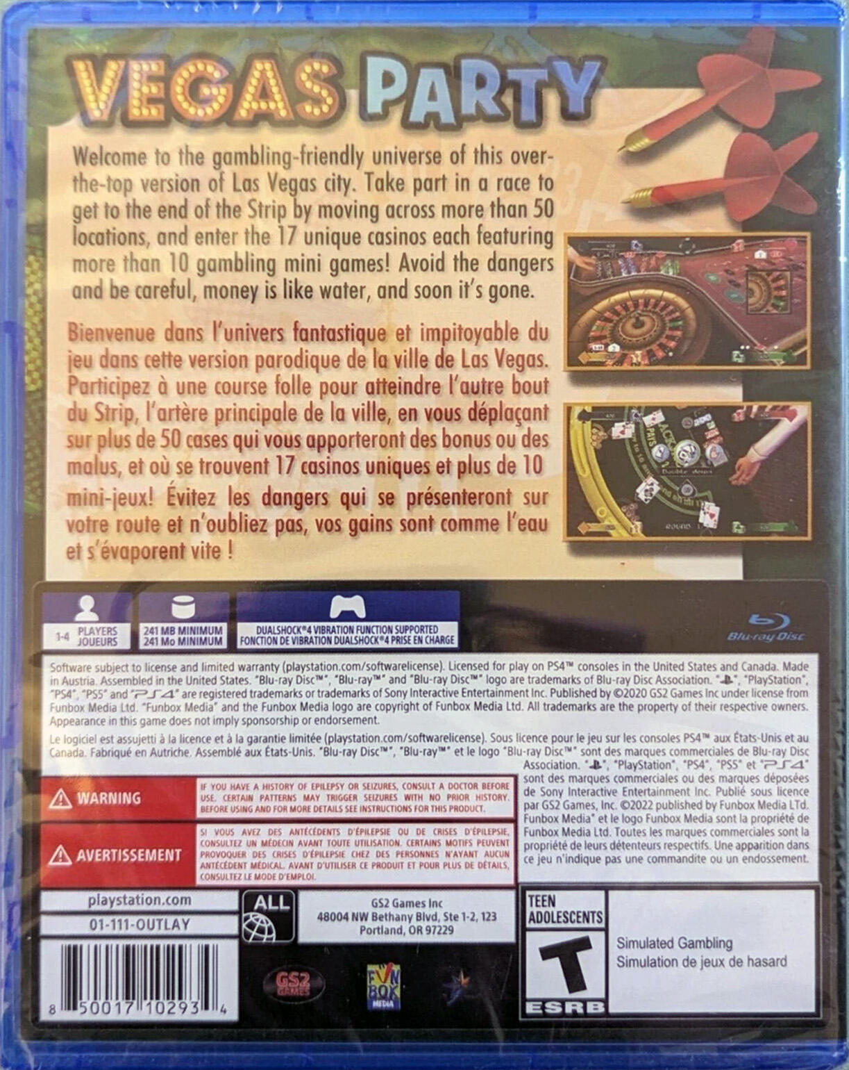 Vegas Party - PlayStation 4