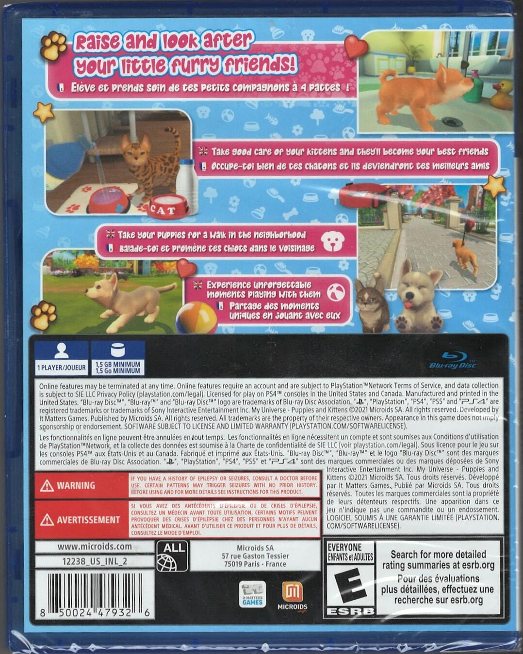 My Universe: Puppies and Kittens - PlayStation 4