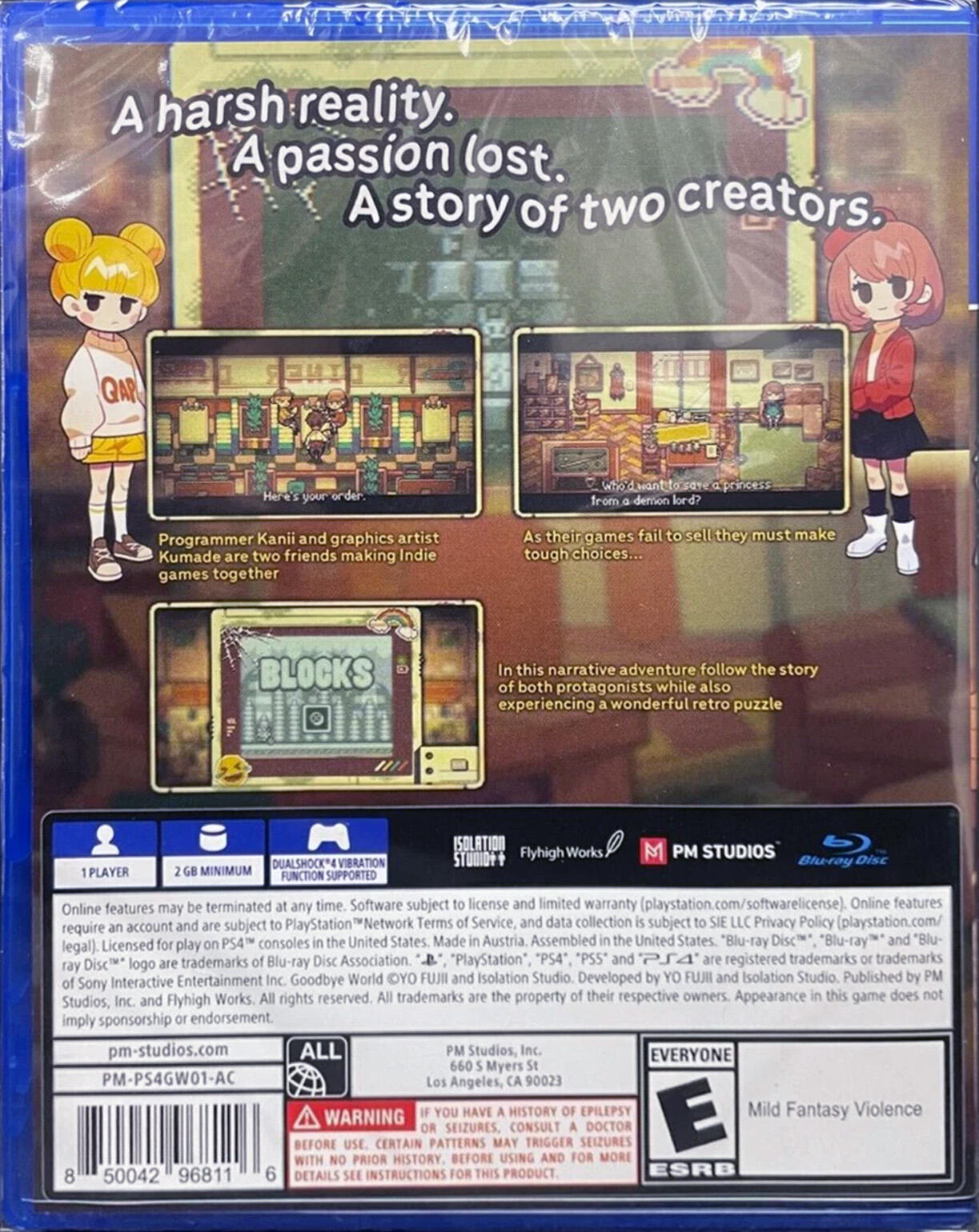 Goodbye World - PlayStation 4