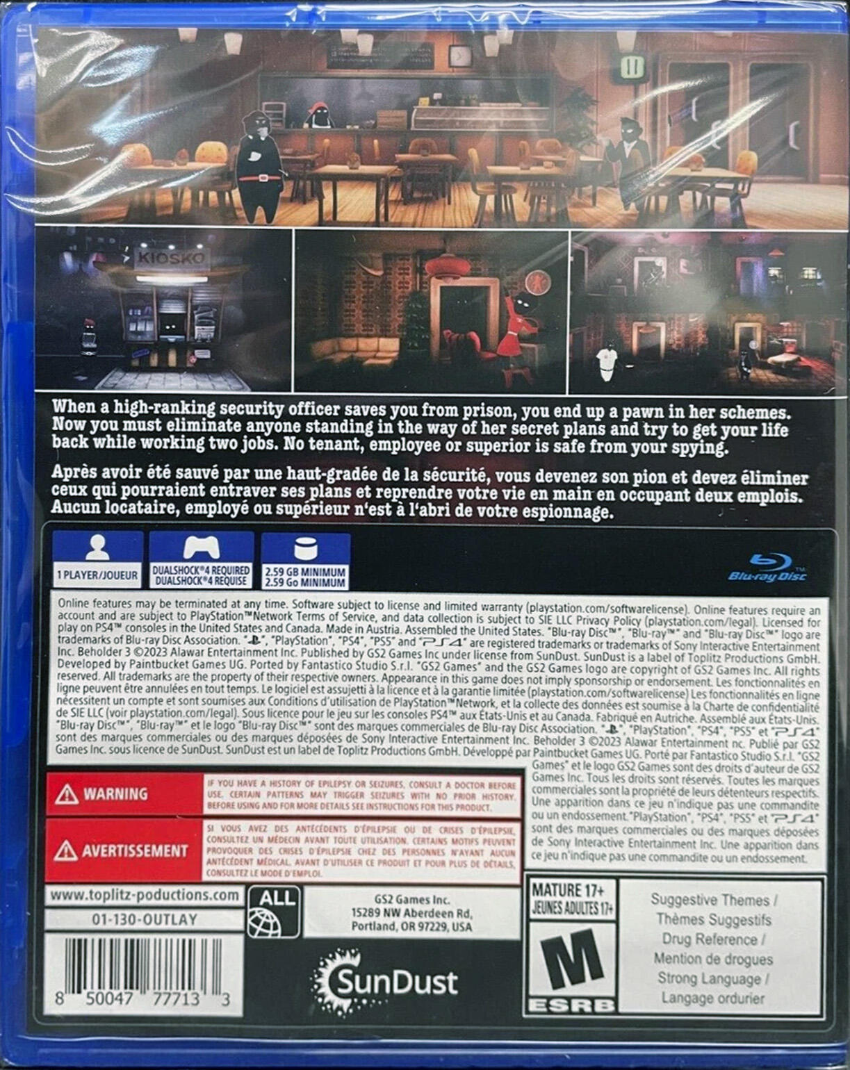 Beholder 3 - PlayStation 4