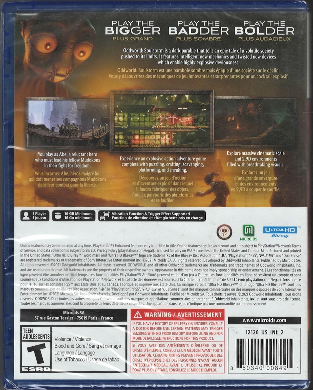 Oddworld: Soulstorm - PlayStation 5