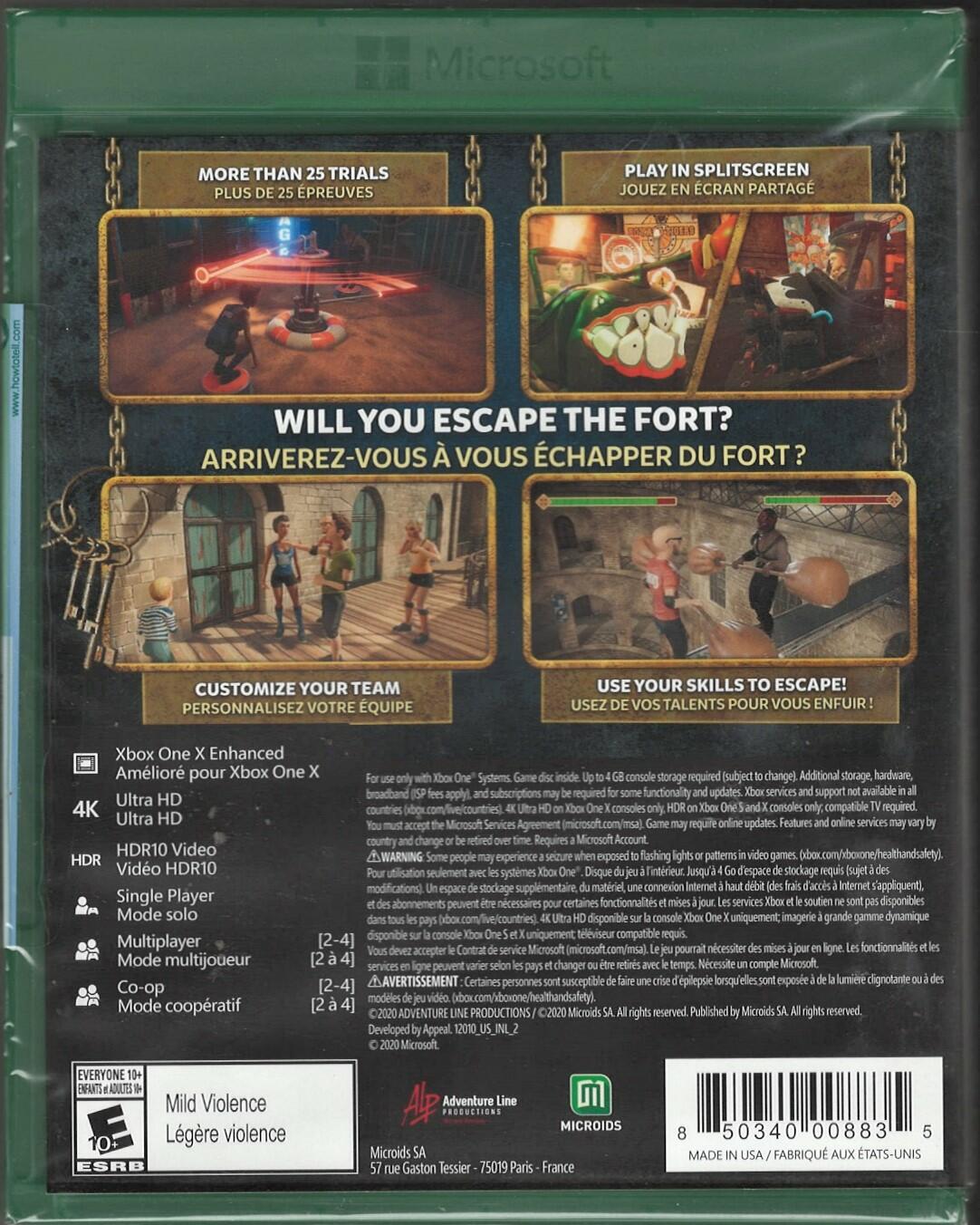 Escape Game: Fort Boyard - Xbox One