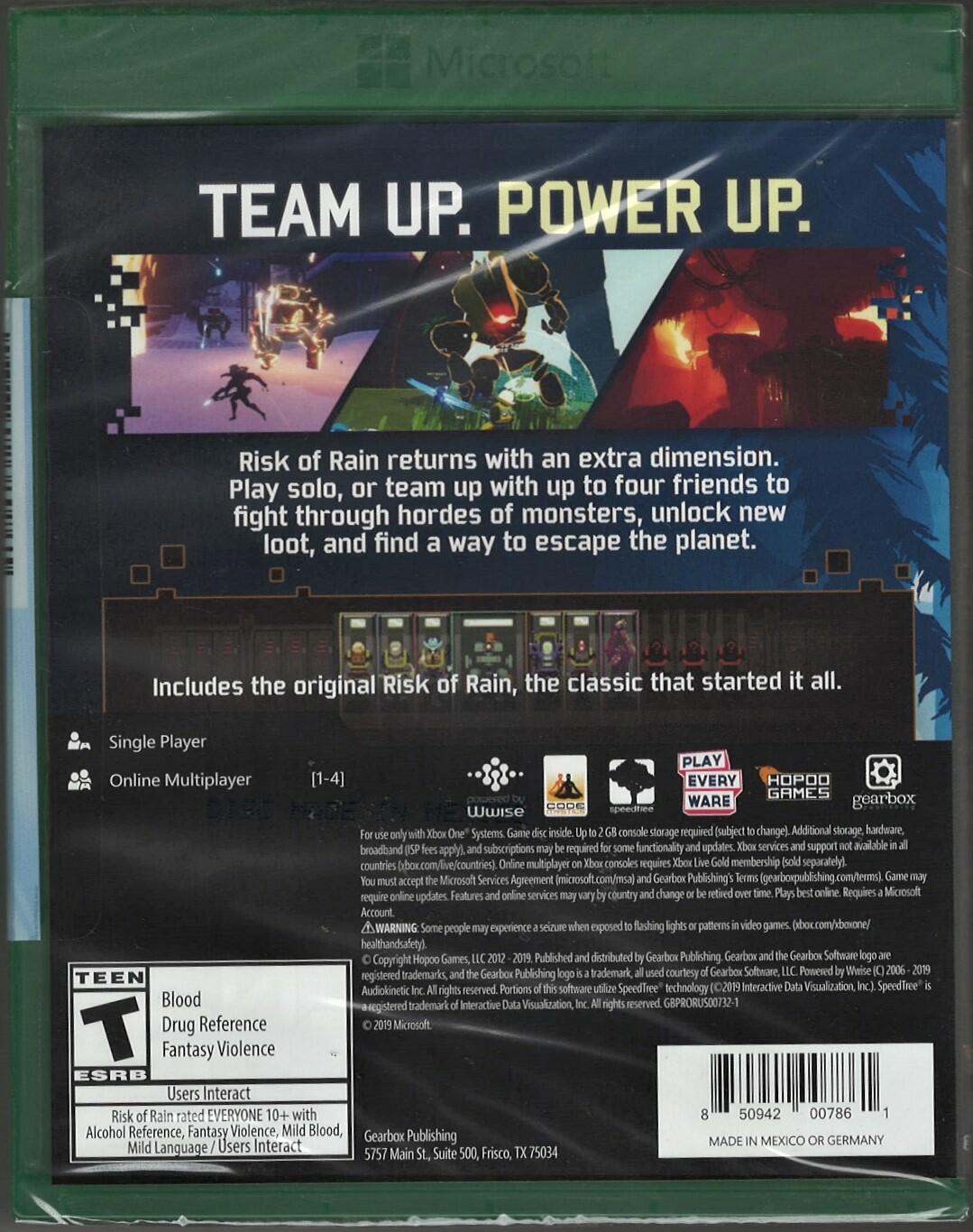 Risk of Rain 2 - Xbox One