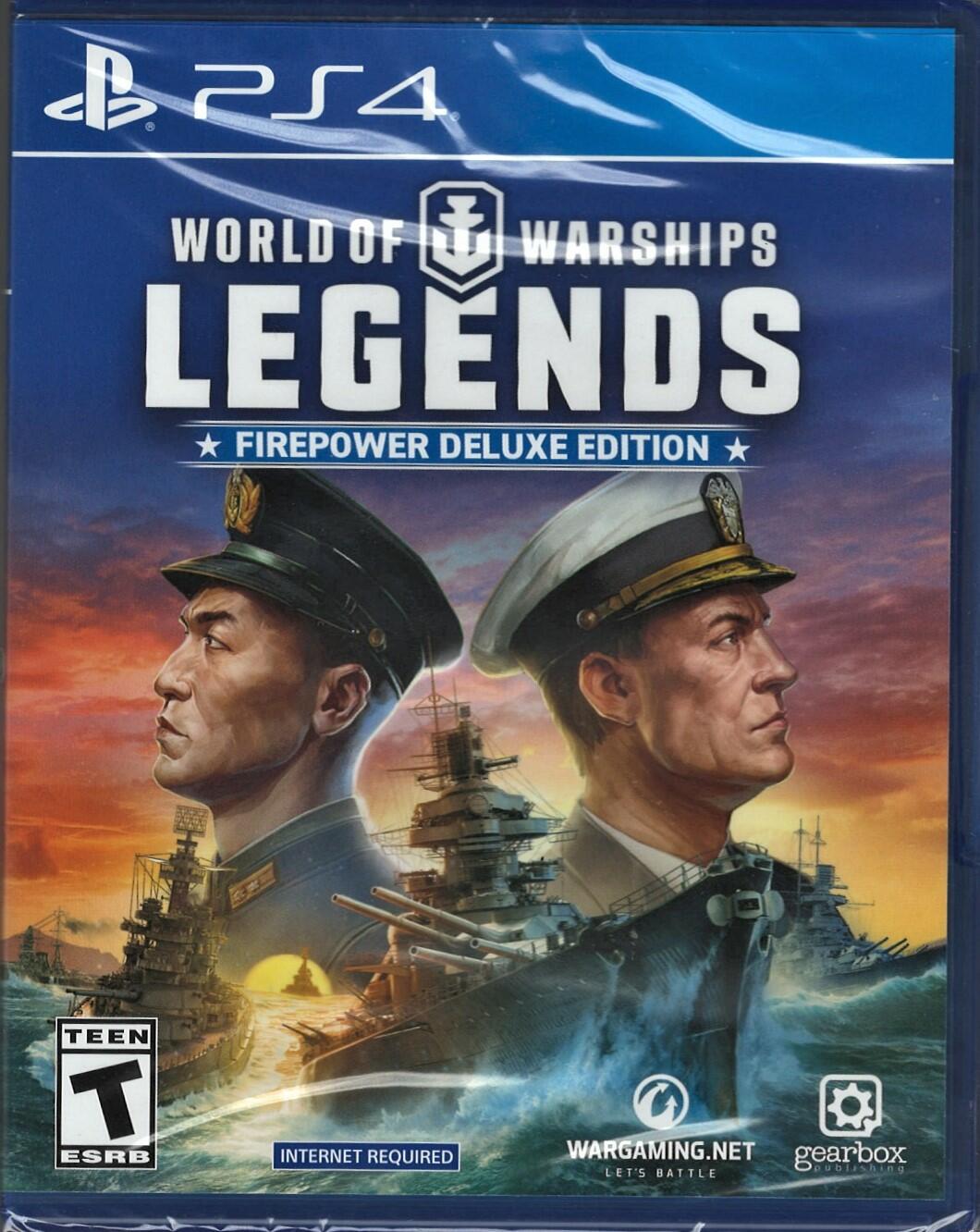 World Of Warships: Legends Firepower Deluxe Edition - PlayStation 4