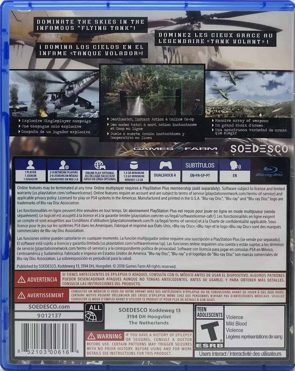 Air missions Hind - Playstation 4