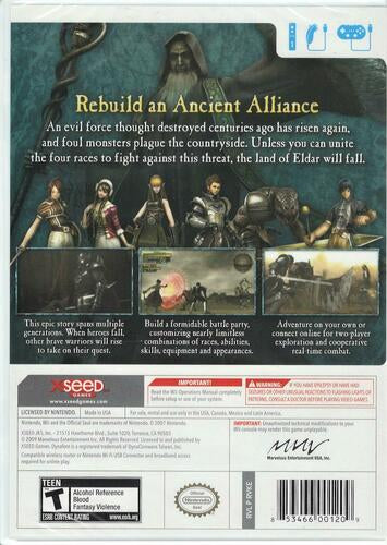 Valhalla Knights: Eldar Saga - Nintendo Wii