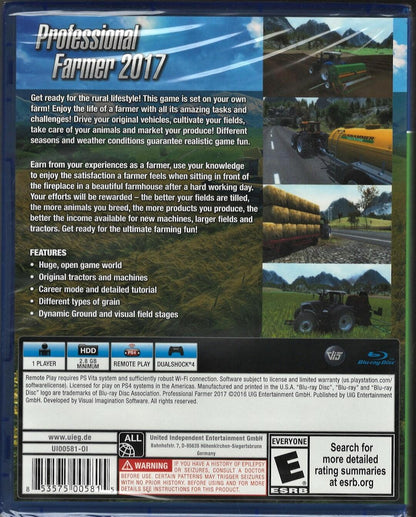 Professional Farmer 2017 - PlayStation 4