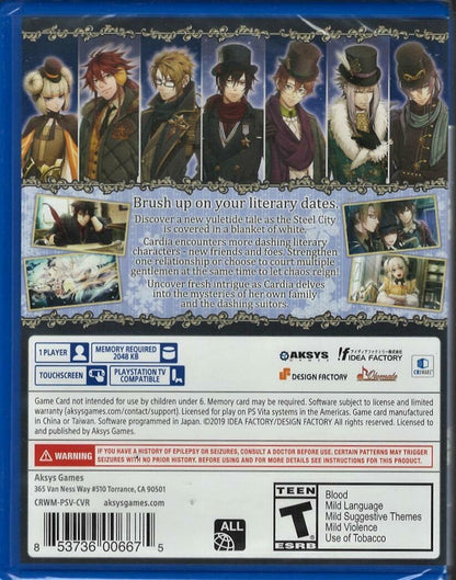 Code: Realize Wintertide Miracles - PlayStation Vita