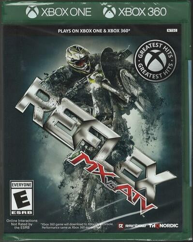 MX vs. ATV: Reflex (Greatest Hits) (XB1 Packaging) - Xbox 360