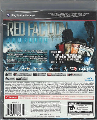 Red Faction: Collection - PlayStation 3