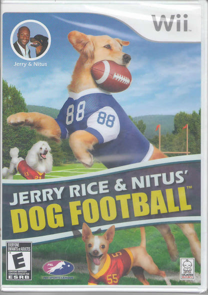 Jerry Rice & Nitus' Dog Football