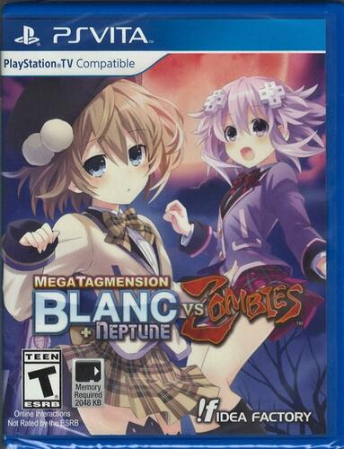 Mega Tagmension Blanc + Neptune VS Zombies - PlayStation Vita