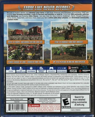 Farming Simulator 19 - PlayStation 4