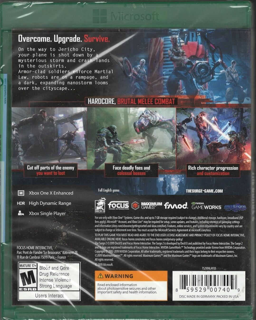 The Surge 2 - Xbox One