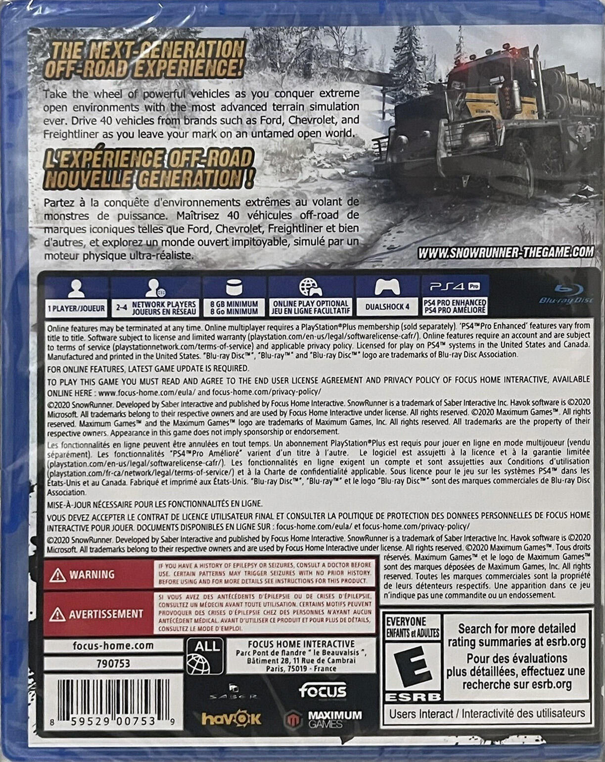 Snowrunner - PlayStation 4