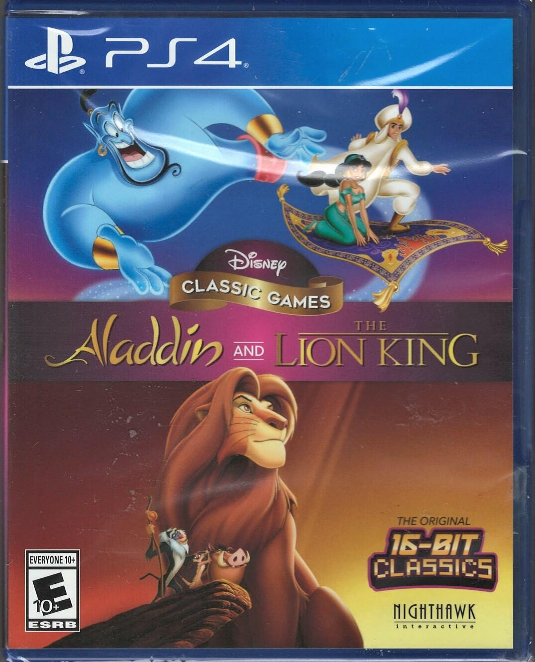 Disney Classic Games: Aladdin and the Lion King - PlayStation 4