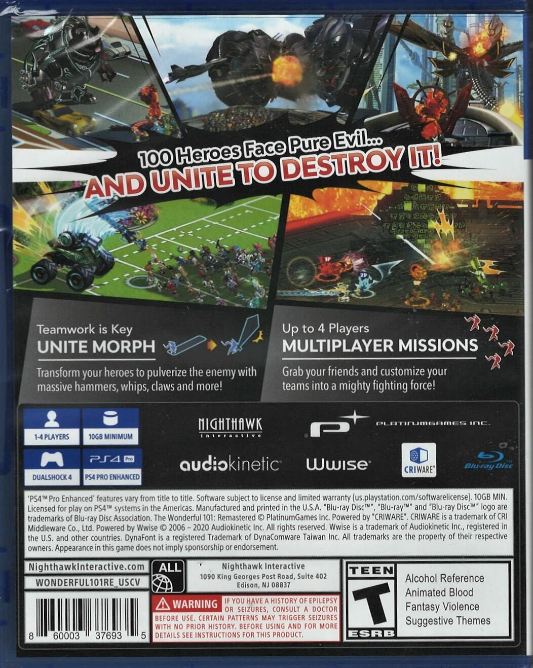 The Wonderful 101: Remastered - PlayStation 4