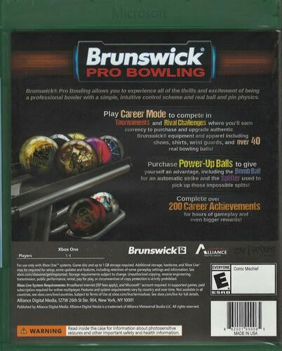 Brunswick Pro Bowling - Xbox One