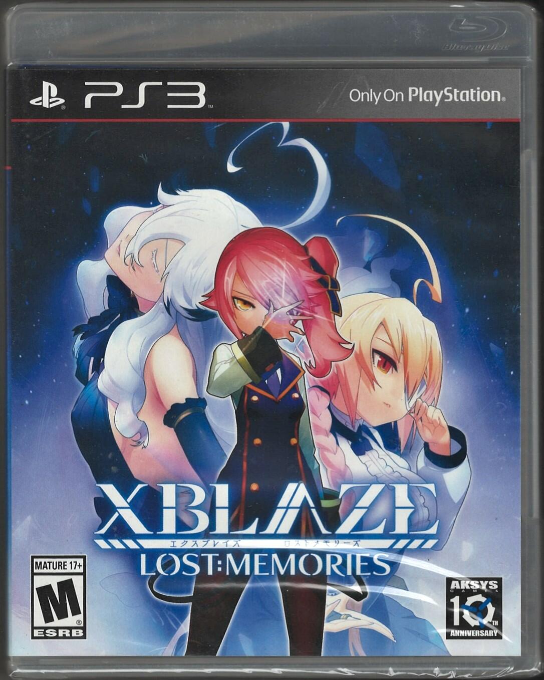 Xblaze Lost: Memories - PlayStation 3