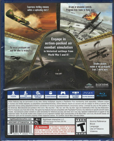 Air Conflicts: Secret Wars Ultimate Edition - PlayStation 4