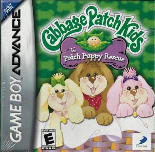 Cabbage Patch Kids: Patch Puppy Rescue - Game Boy Advance