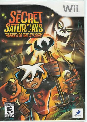 The Secret Saturdays: Beasts of the 5th Sun - Nintendo Wii