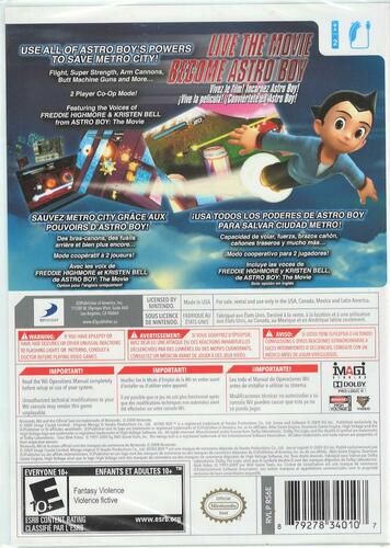 Astro Boy: The Video Game - Nintendo Wii