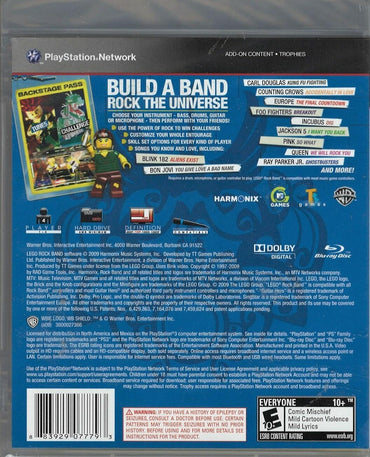 LEGO Rock Band - PlayStation 3