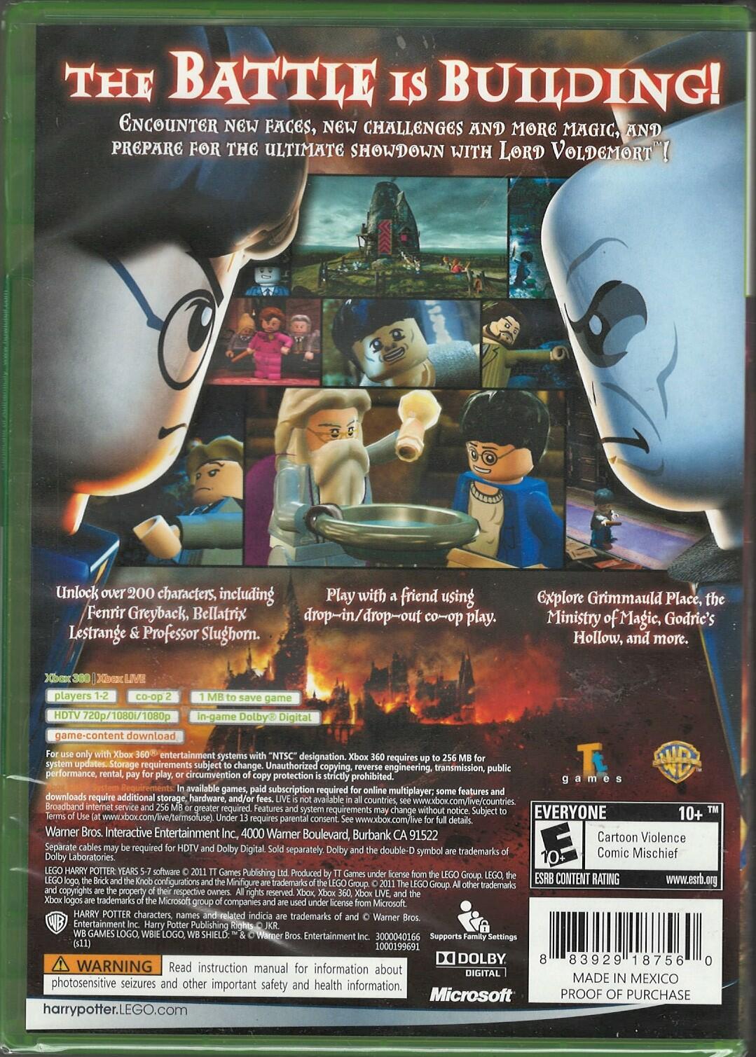 LEGO Harry Potter: Years 5-7 - Xbox 360