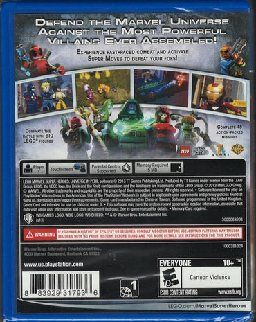 LEGO Marvel Super Heroes - PlayStation Vita