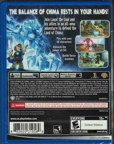 LEGO Legends of Chima: Laval's Journey - PlayStation Vita