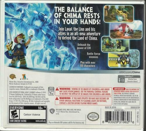 LEGO Legends of Chima: Laval's Journey - Nintendo 3DS