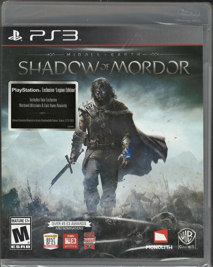 Middle Earth: Shadow of Mordor - PlayStation 3