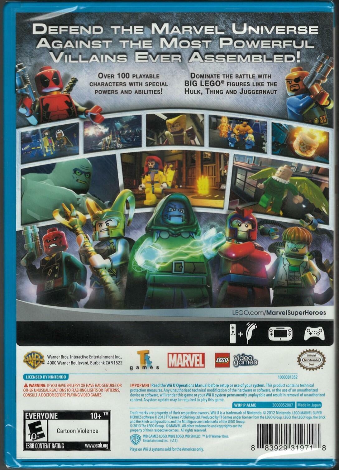 LEGO Marvel Super Heroes - Nintendo Wii-U