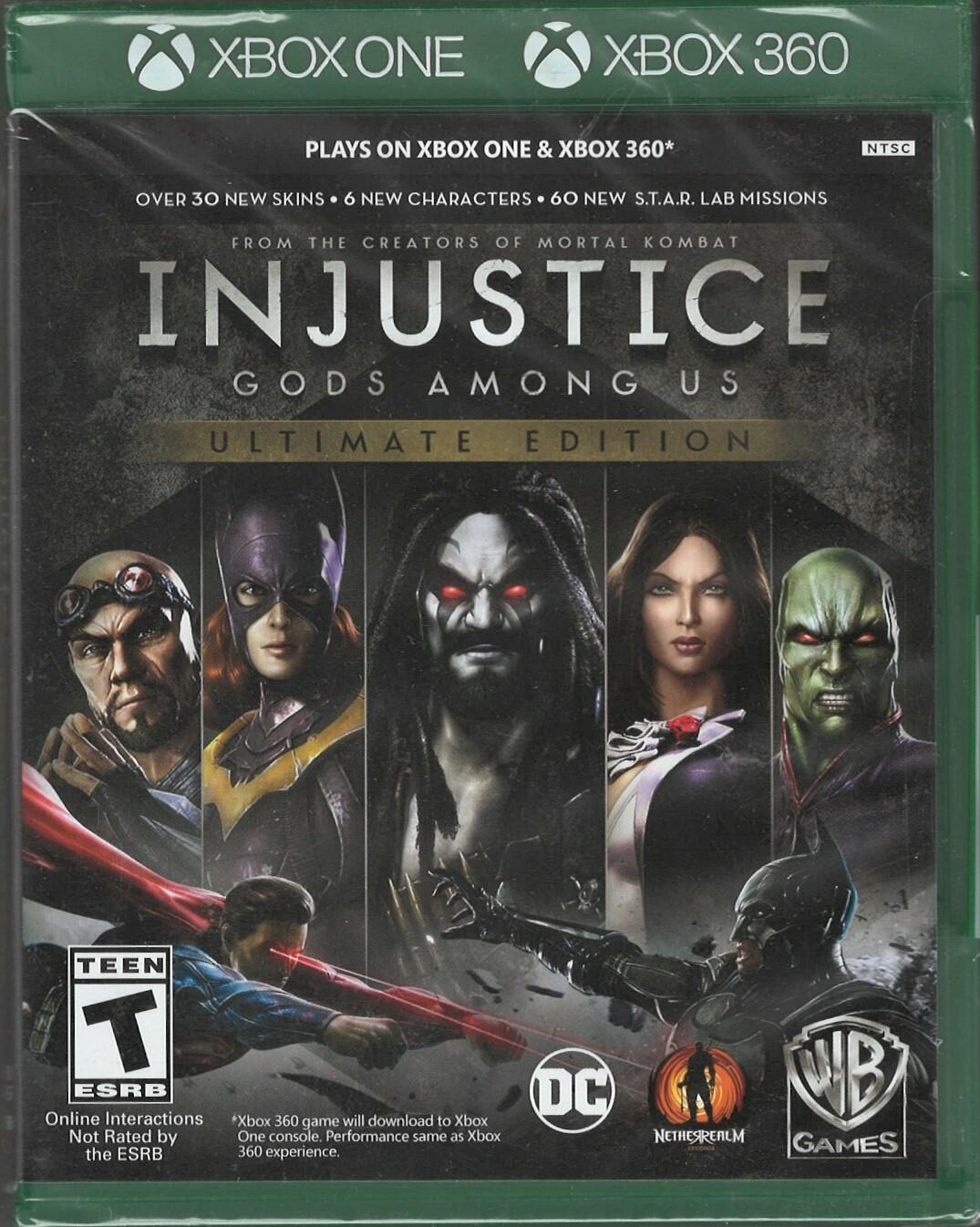 Injustice: Gods Among Us Ultimate Edition (XB1 Packaging) - Xbox 360