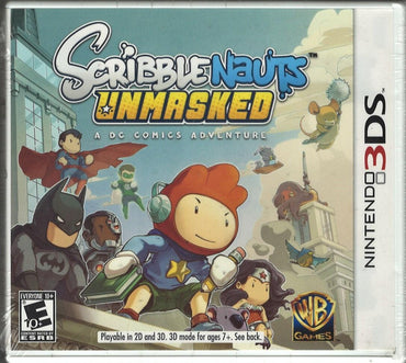 Scribblenauts Unmasked - A DC Comics Adventure - Nintendo 3DS