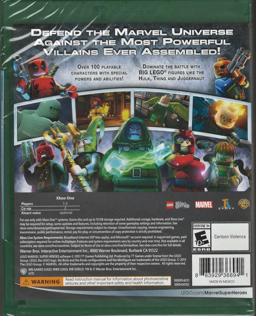 LEGO Marvel Super Heroes - Xbox One