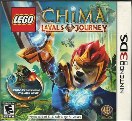 LEGO Legends of Chima: Laval's Journey w/ Crawley Minifigure - Nintendo 3DS