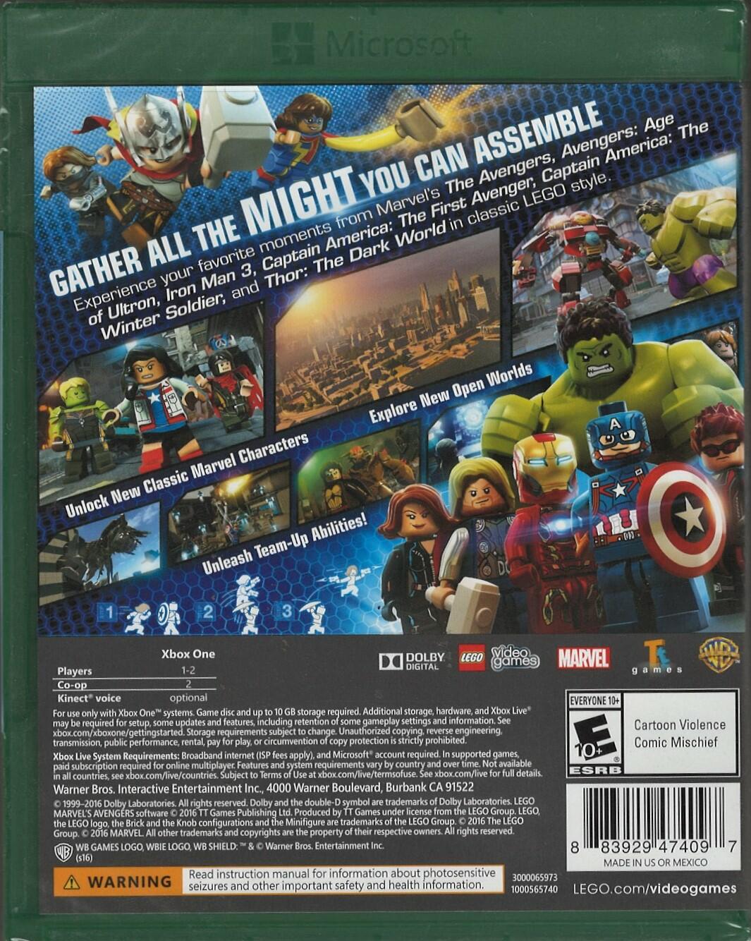 LEGO Marvel Avengers - Xbox One