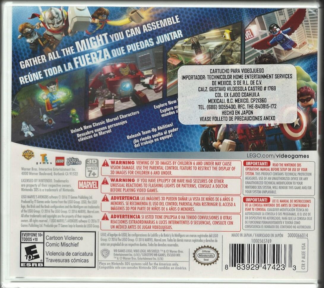 Lego Marvel Avengers Nintendo 3DS1
