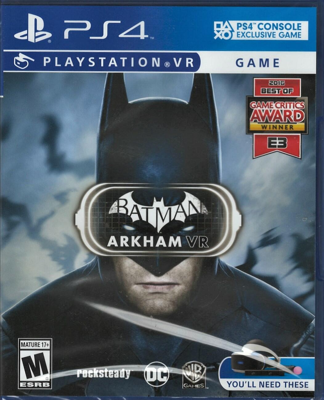 Batman: Arkham VR (PlayStation VR) - PlayStation 4