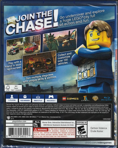 LEGO City Undercover - PlayStation 4